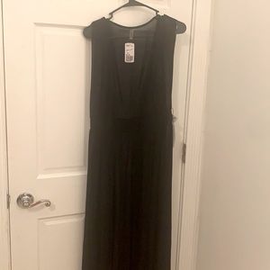 Black Cover Up / Long Vest